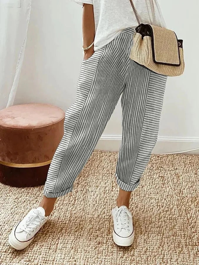 NORA | Gestreifte Hose