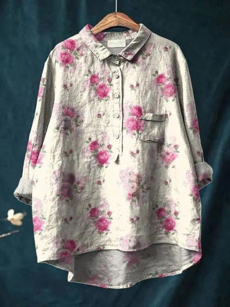 LILY | Bluse mit schönem Blumenmuster