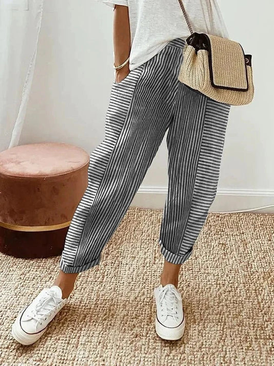 NORA | Gestreifte Hose